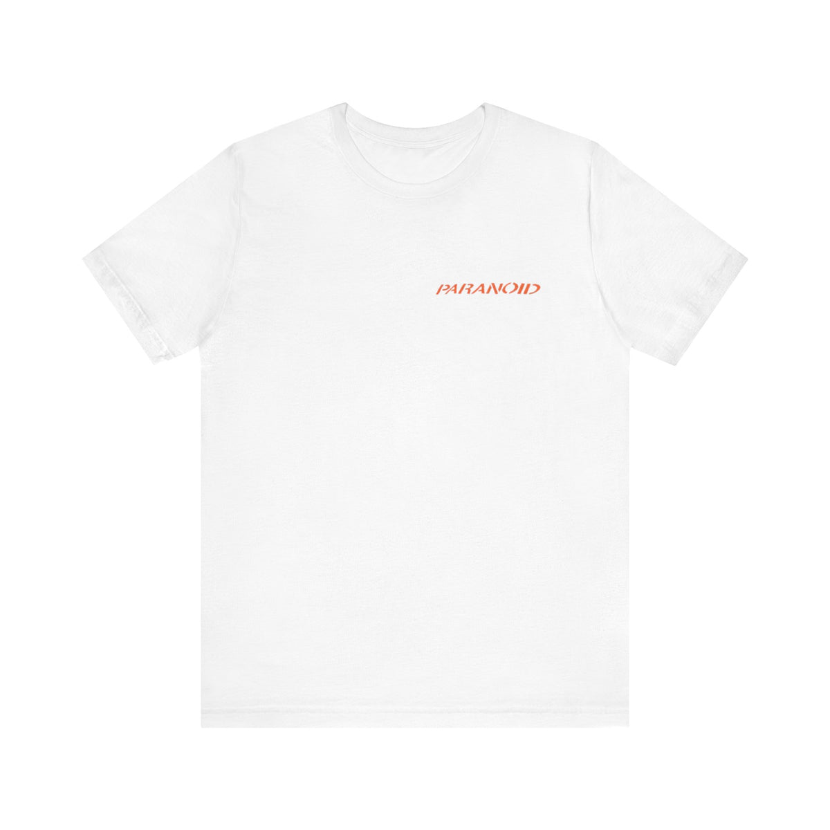 ASSC Paranoid Tee , Unisex ,  Black and White