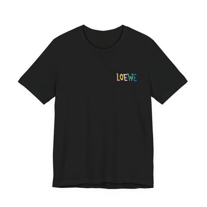 Loewe Art Print Tee , Unisex , white and black