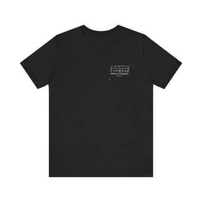 Maison Margiela Hologram Logo Tee , Unisex , White and Black