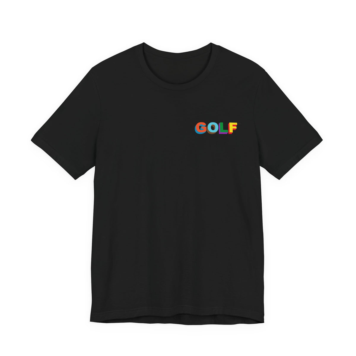 Golf Wang Flame Logo Tee,  Unisex , White and black