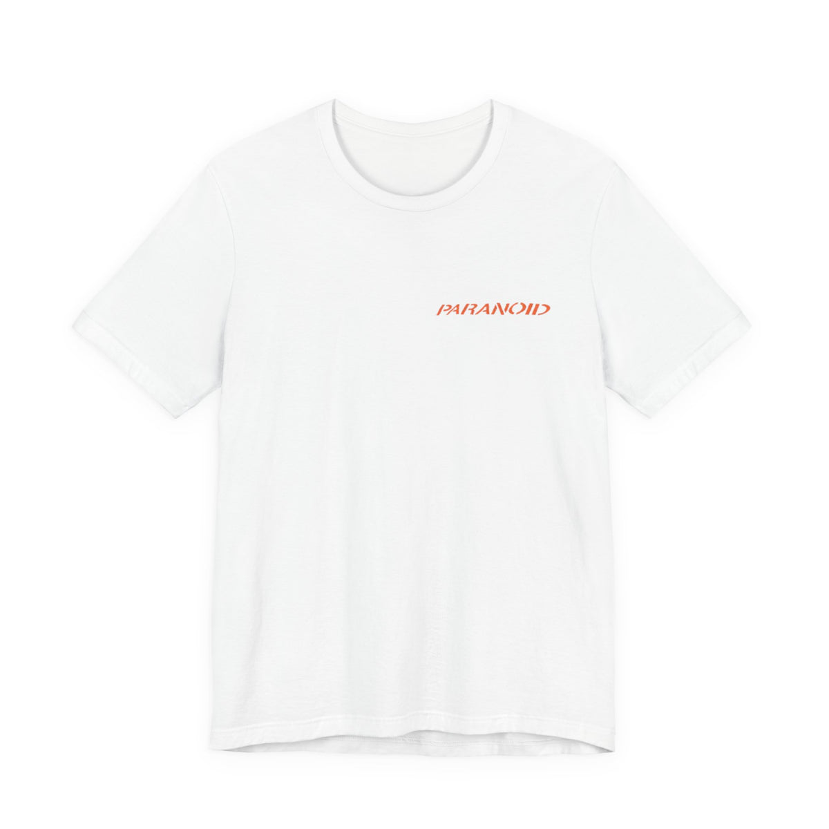 ASSC Paranoid Tee , Unisex ,  Black and White