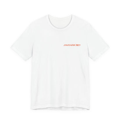 ASSC Paranoid Tee , Unisex ,  Black and White