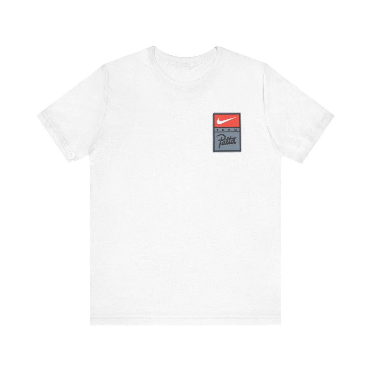 Patta x Nike Tee , Unisex , White and Black