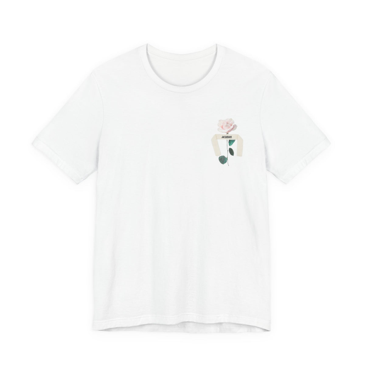 Jacquemus Pastel Tone Tee ,  Unisex , White and black