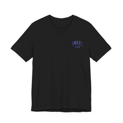 Awake NY Angel Tee, Unisex , White and Black