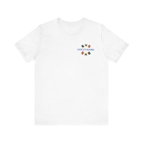 Gucci Band Tee , Unisex , White and Black