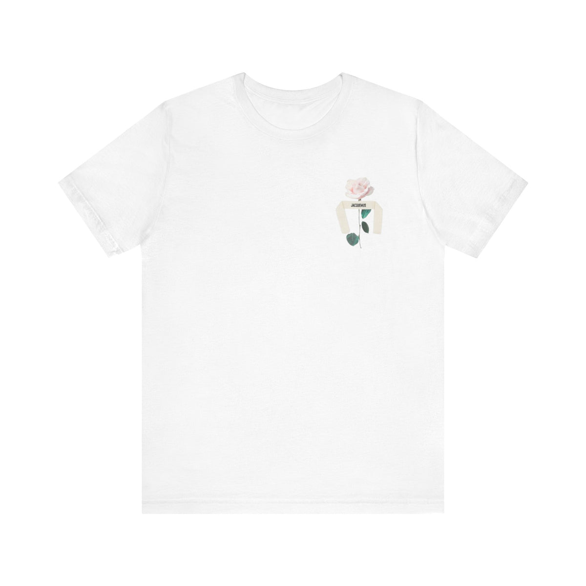 Jacquemus Pastel Tone Tee ,  Unisex , White and black