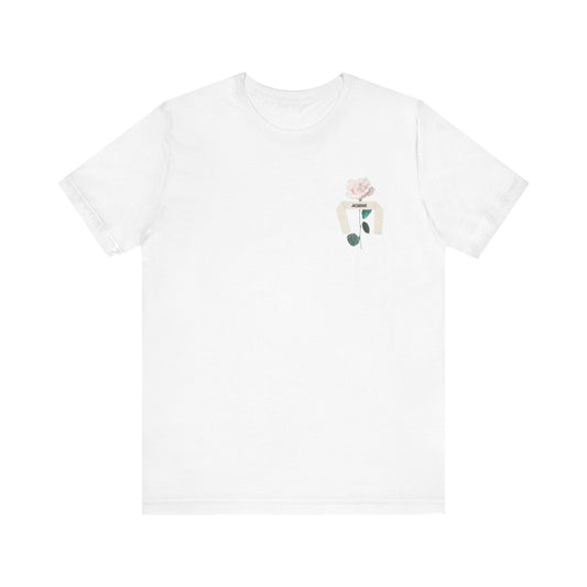 Jacquemus Pastel Tone Tee ,  Unisex , White and black