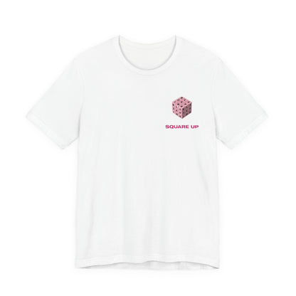 Fan-Inspired Square Era Graphic Shirt , unisex, white and black
