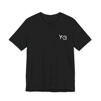 Y-3 Tech Luxe Tee ,  Unisex , White and Black