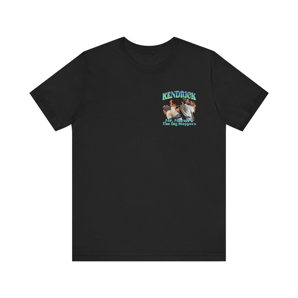 Kendrick Lamar Mr. Morale Tee, Unisex , White and black