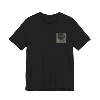 10.Deep War Is Hell Tee , Unisex , Black and White