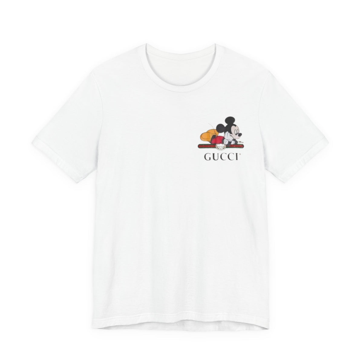 Gucci x Disney Tee , Unisex , White and Black