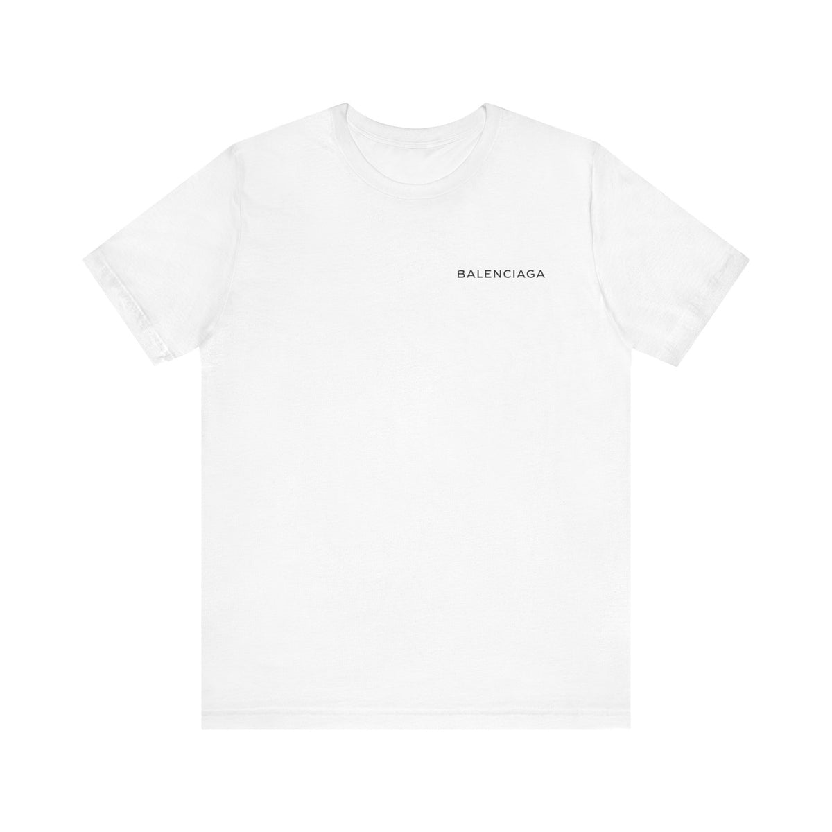 Luxury Streetwear Inspired Graphic Tee , Unisex , white and black