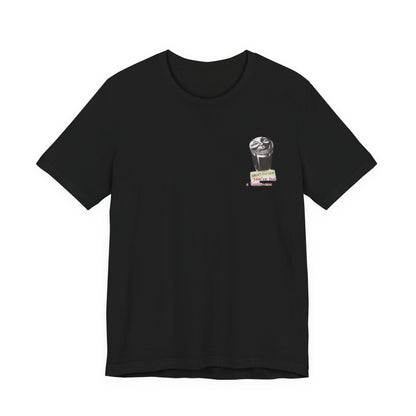 JW Anderson Graphic Face Tee , Unisex , white and black