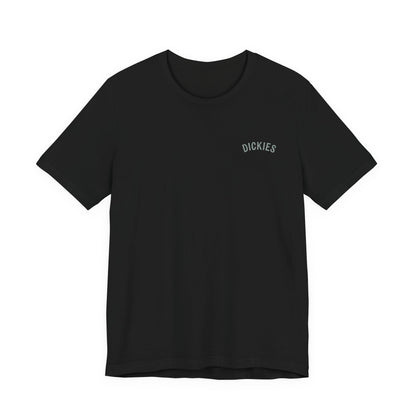 Dickies Horseshoe Tee , Unisex , White and Black