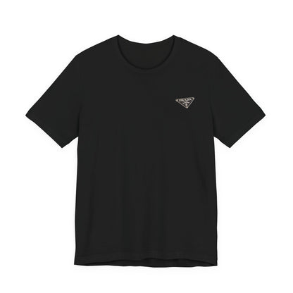 Prada Re-Nylon Tee , Unisex , White and Black