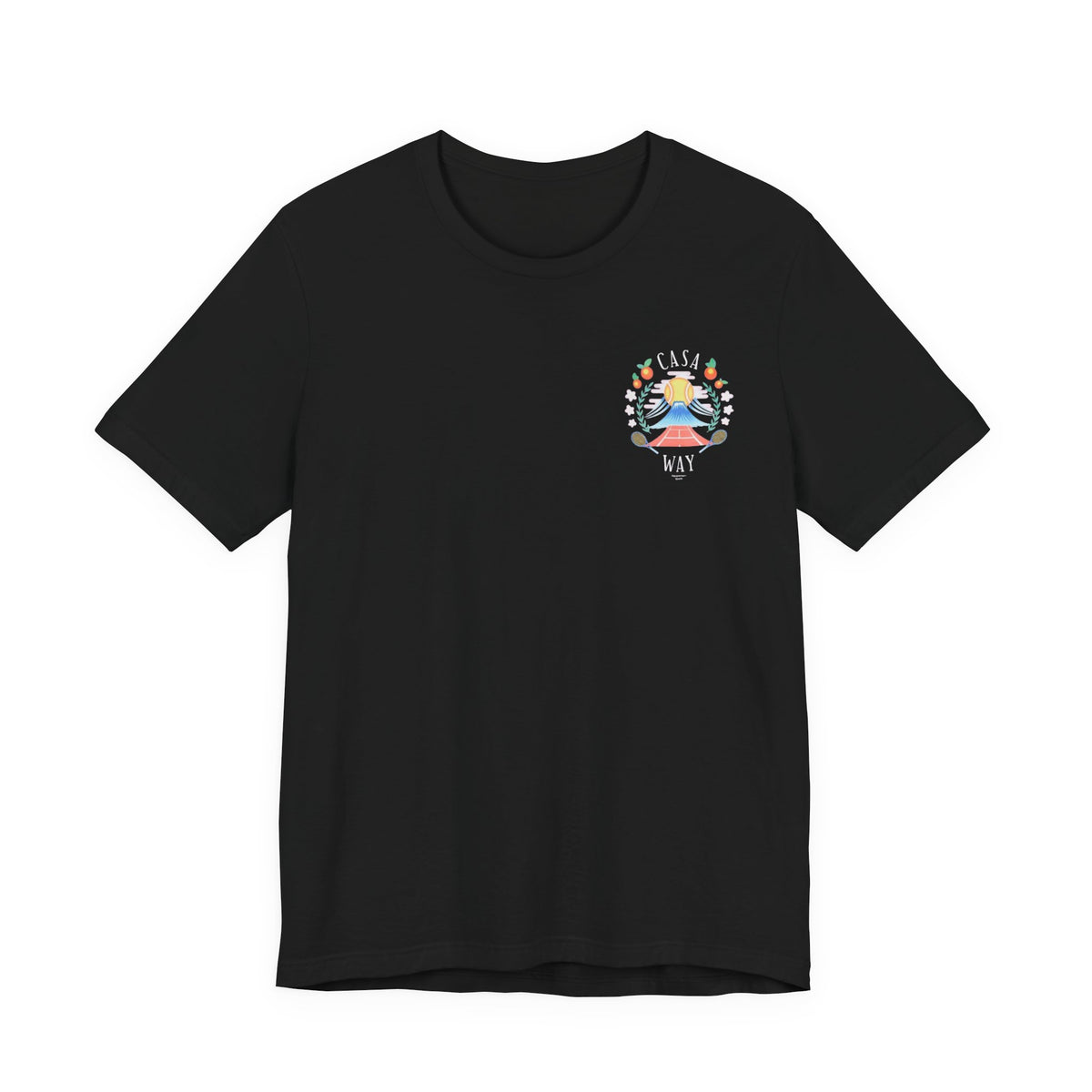 Casablanca Casa Way Tee ,  Unisex , White and Black