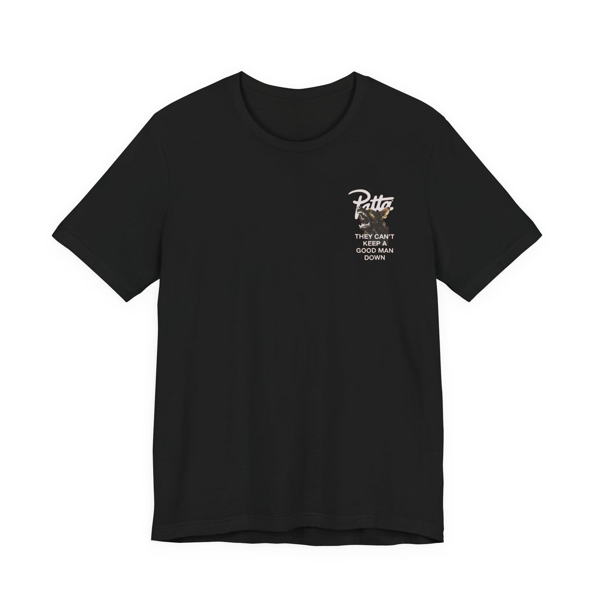Patta Keep It Real Tee , Unisex , White and Black