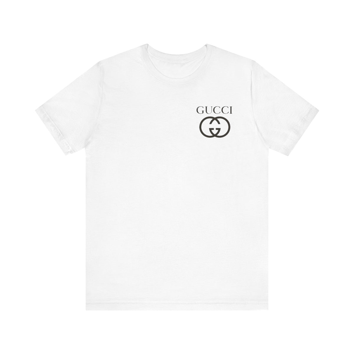 Gucci GG Logo Tee,  Unisex , White and Black