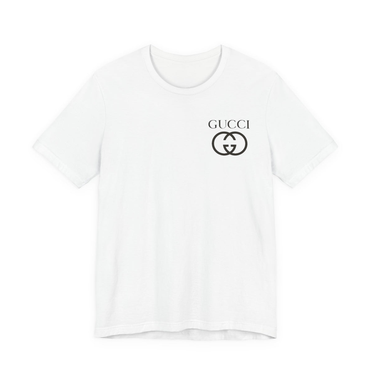 Gucci GG Logo Tee,  Unisex , White and Black