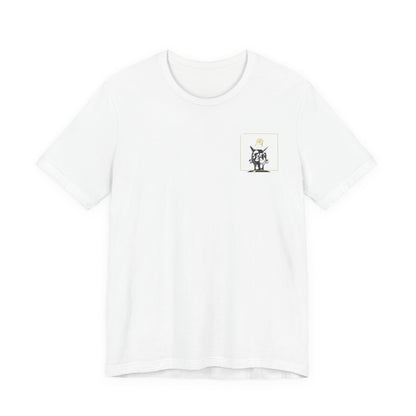 J. Cole Born Sinner Tee , Unisex , White and black