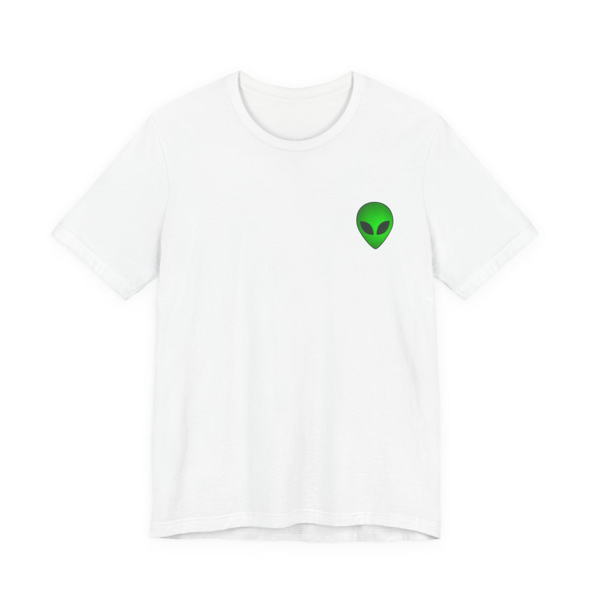 Uzi Alien Face Tee | Unisex , White and black
