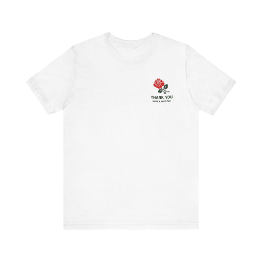 Chinatown Market Thank You Tee , Unisex , White and Black