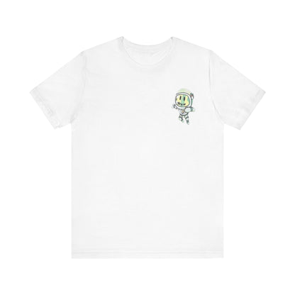Drew House Cartoon Face Tee , Unisex , White and black