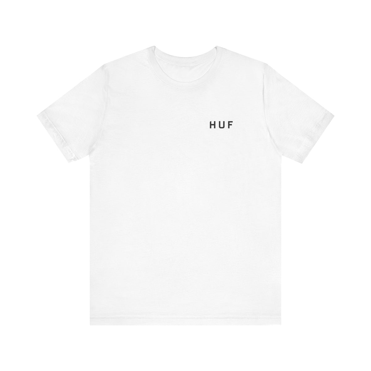 HUF Plantlife Pocket Tee , Unisex , Black and White