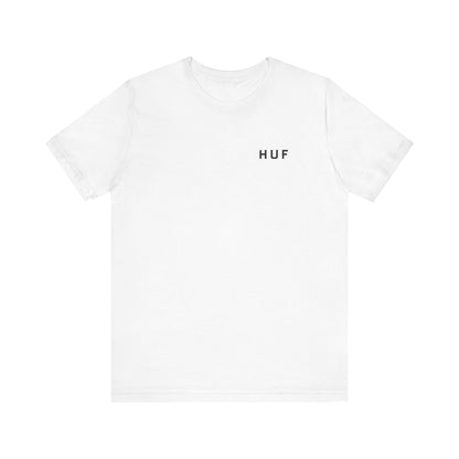 HUF Plantlife Pocket Tee , Unisex , Black and White