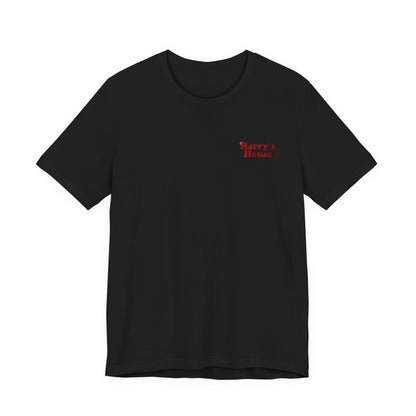 Harry Styles x Gucci Collab Tee , Unisex , White and black