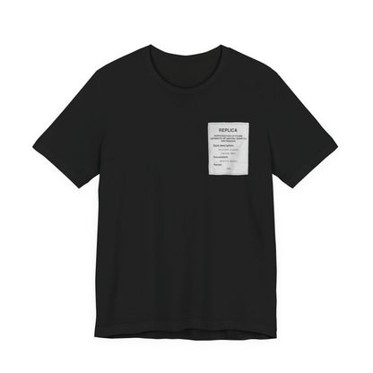 Maison Margiela Replica Tee ,  Unisex , White and Black