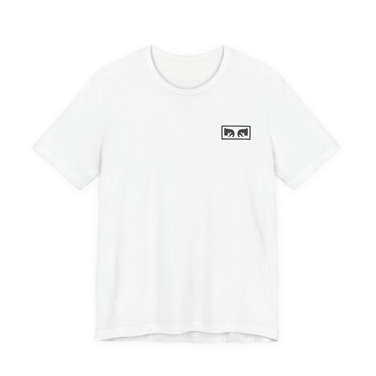 Obey Eyes Icon Tee , Unisex , Black and White