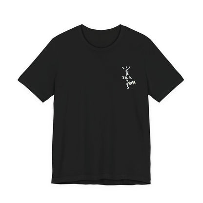 Cactus Jack Utopia Tee , Unisex , White and black