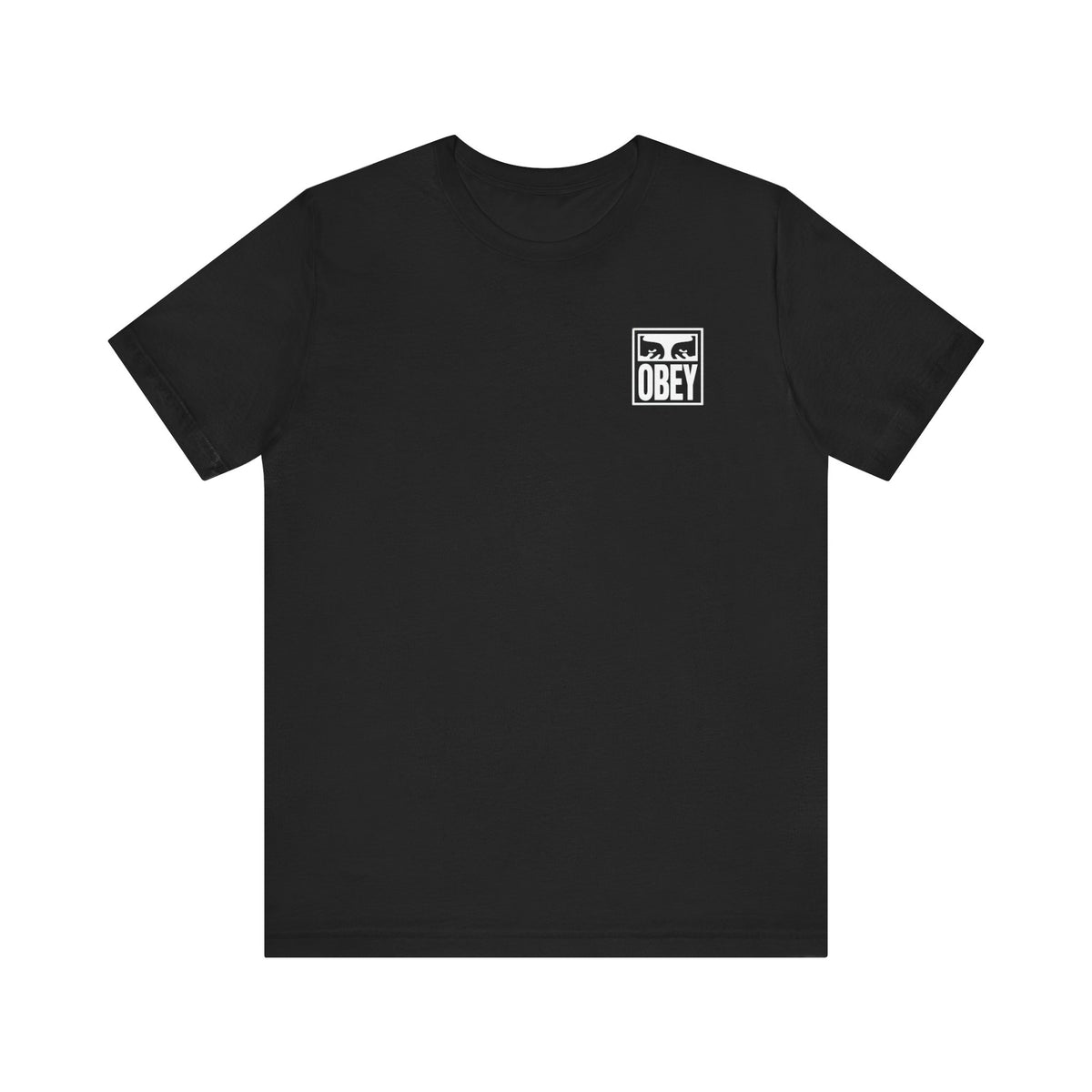 Obey Icon Face Tee , Unisex , Black and White
