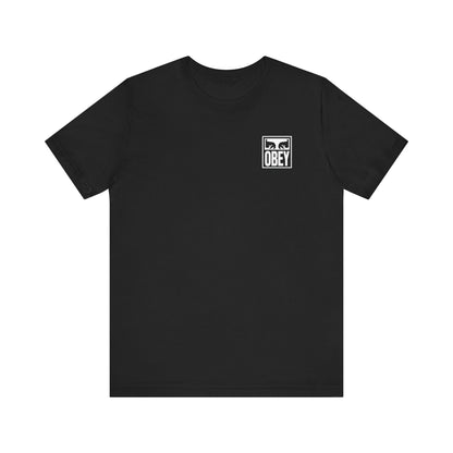 Obey Icon Face Tee , Unisex , Black and White