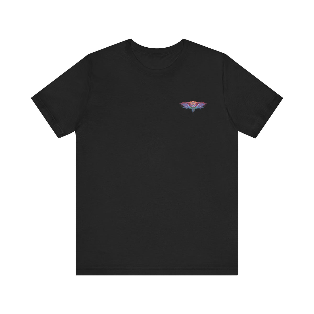 Marcelo Burlon Multicolor Graphic Tee , Unisex , White and black