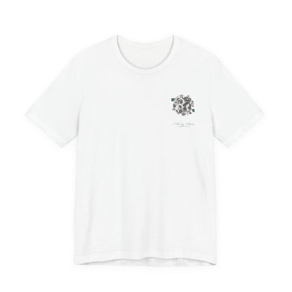 The Weeknd x H&M Collab Tee ,  Unisex , White and black