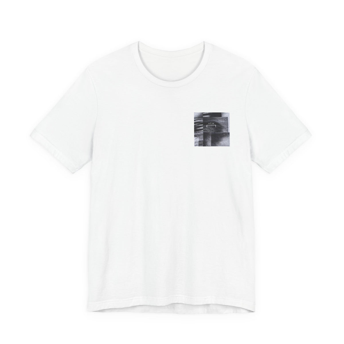 A-COLD-WALL* Technical Tee,  Unisex , White and Black
