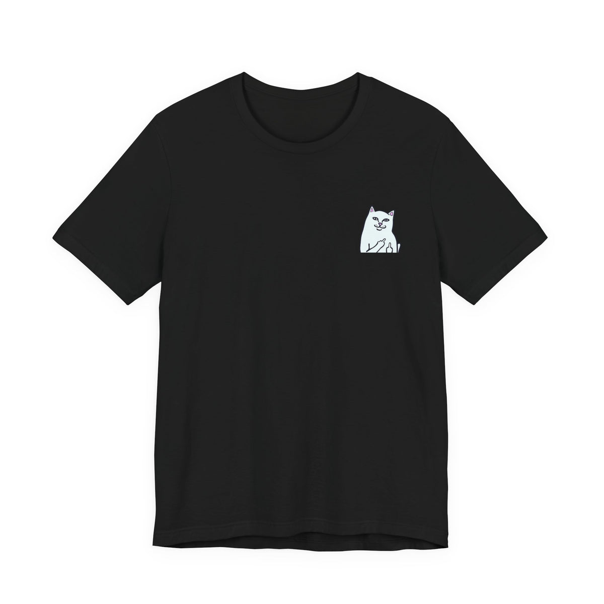 Ripndip Lord Nermal Tee, Unisex, White and Black