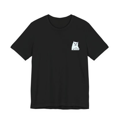 Ripndip Lord Nermal Tee, Unisex, White and Black