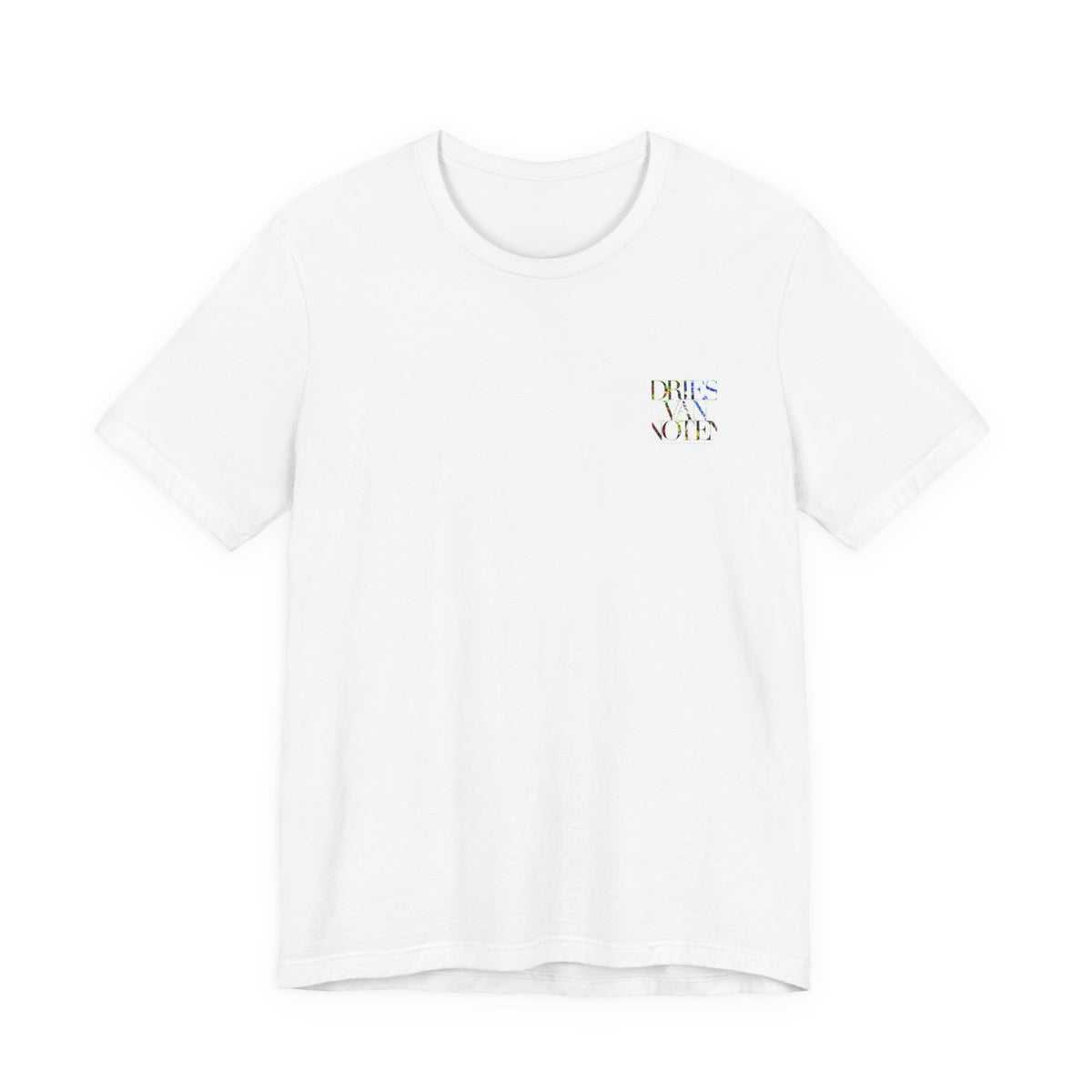 Dries Van Noten Oversized Logo Tee , Unisex , White and black